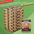 Pellet MyFire ExtraWhite A1 EnPlus 72 Sacchi da 15 Kg