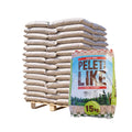Bancale da 72 sacchi 15 Kg pellet abete e faggio PELLET LIKE A1 HR002